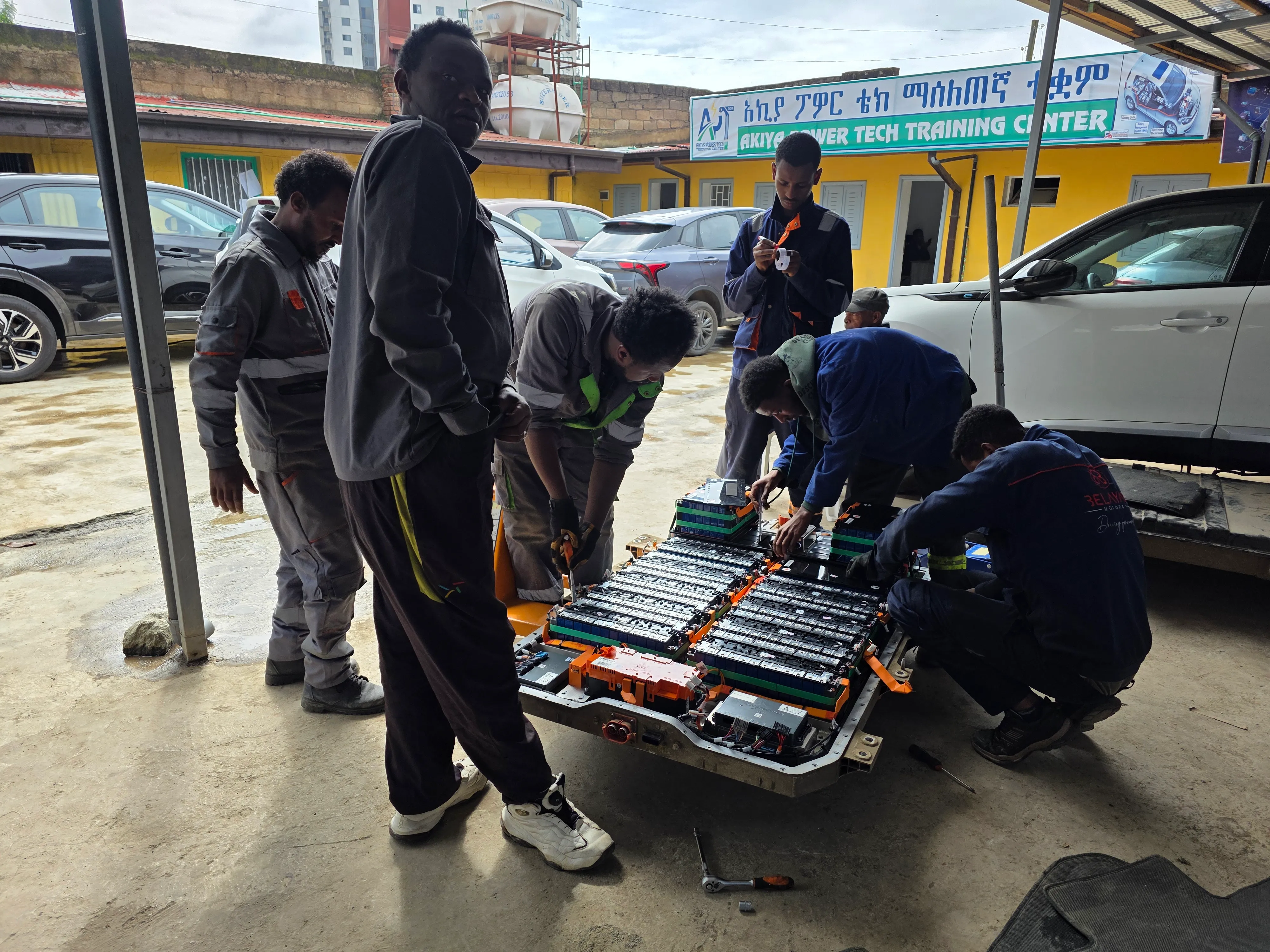 EV battery system training