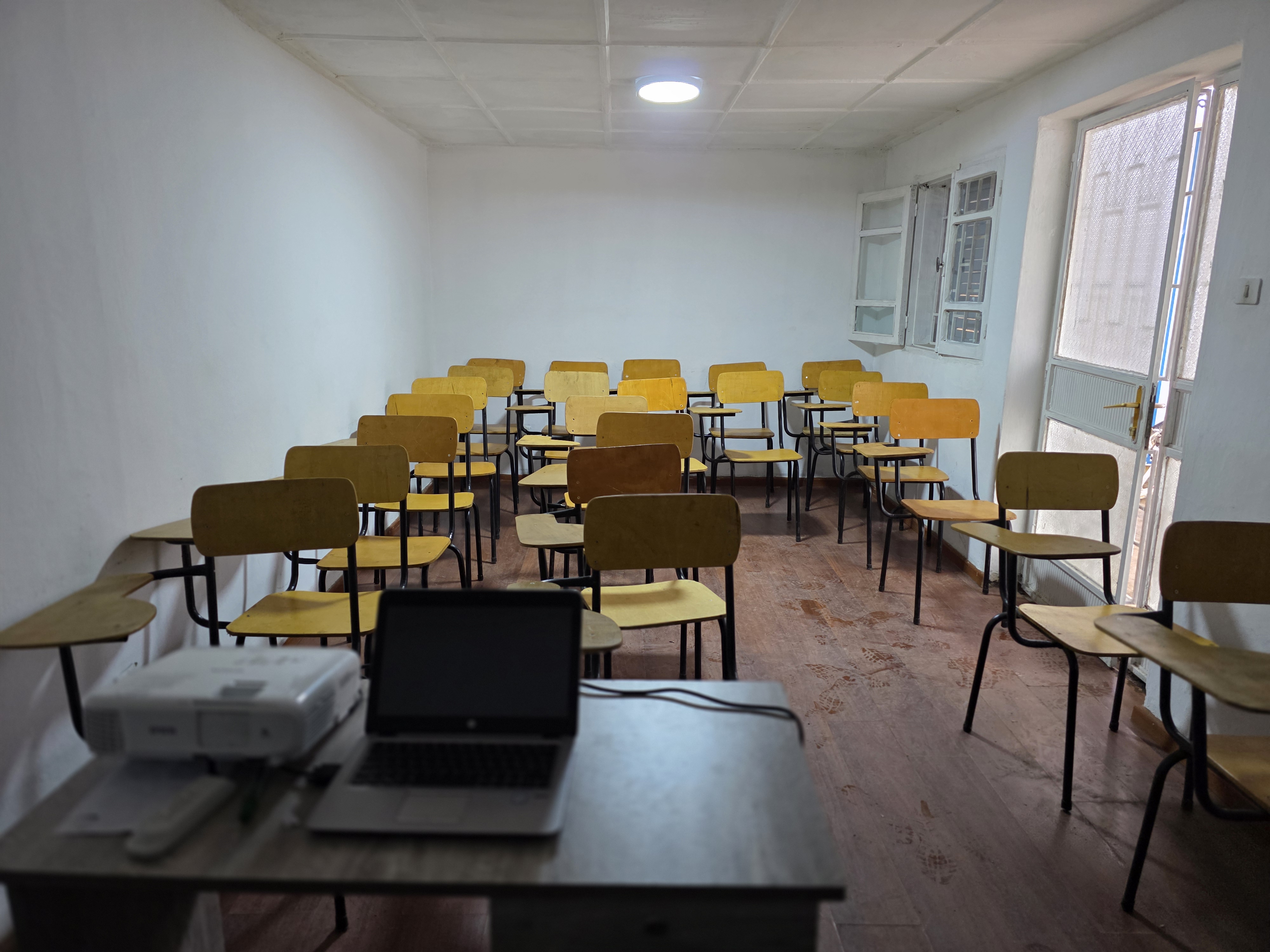 Akiya Power Tech theory classroom